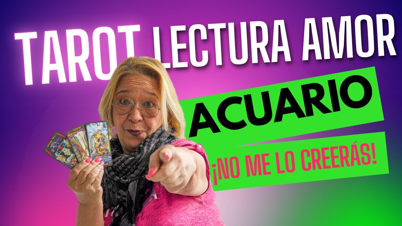 ACUARIO AMOR! Y PRONTO! QUIERE VERTE CARA A CARA! LO QUE SUCEDE SUPERA TODAS TUS EXPECTATIVAS....