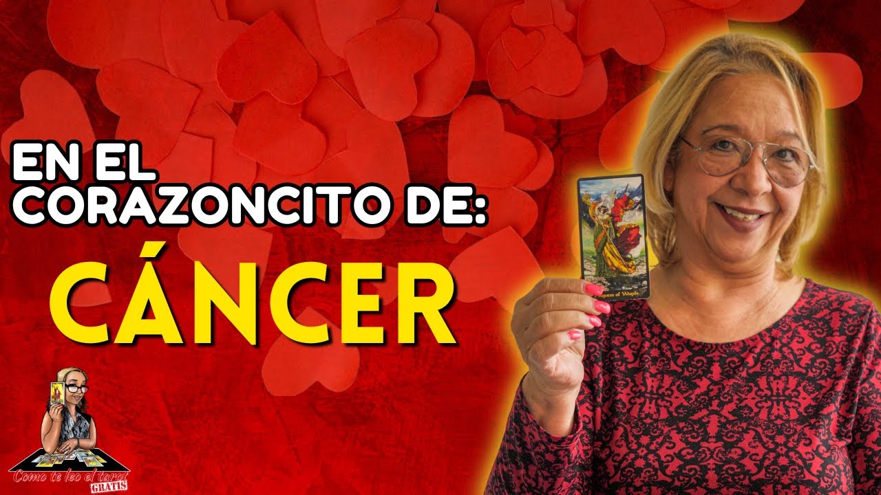CÁNCER AMOR! Si supieras lo que oculta en su mente...!Será sorprendente! Ni te lo imaginas!