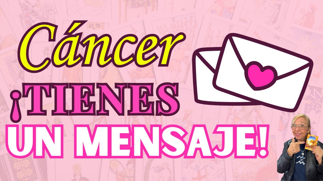 CÁNCER AMOR! Si supieras lo que oculta en su mente...!Será sorprendente! Ni te lo imaginas!