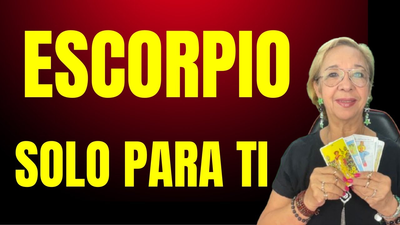ESCORPIO AMOR! Ha pasado ya tiempo? Siente que ya todo acabó! De Pronto Con unas ganas de buscarte🤔