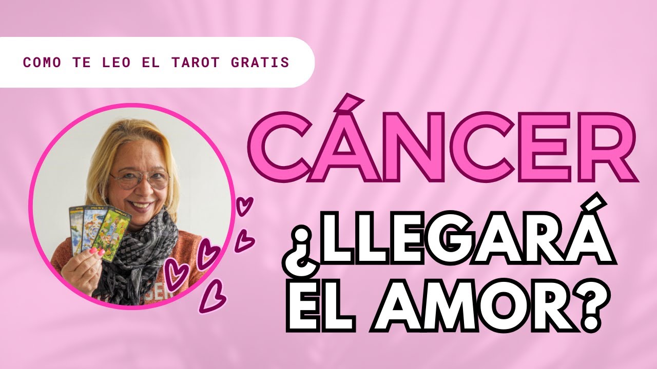 CÁNCER AMOR! Si supieras lo que oculta en su mente...!Será sorprendente! Ni te lo imaginas!