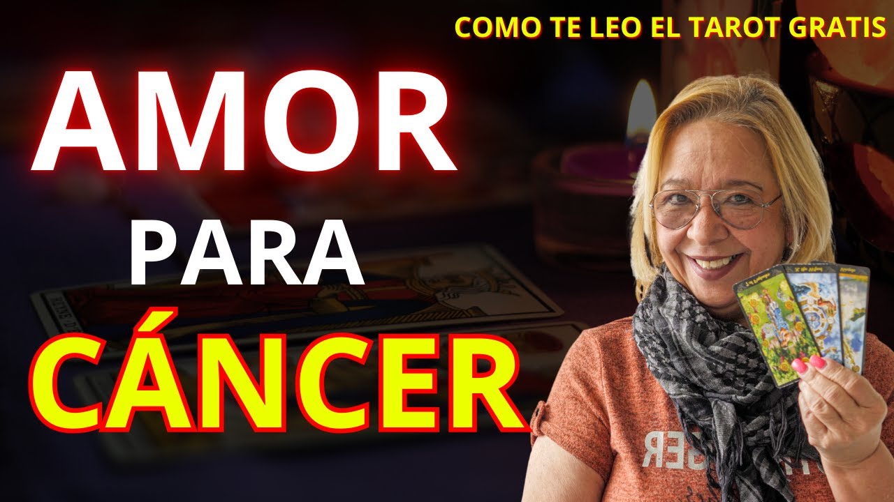 CÁNCER AMOR! Si supieras lo que oculta en su mente...!Será sorprendente! Ni te lo imaginas!