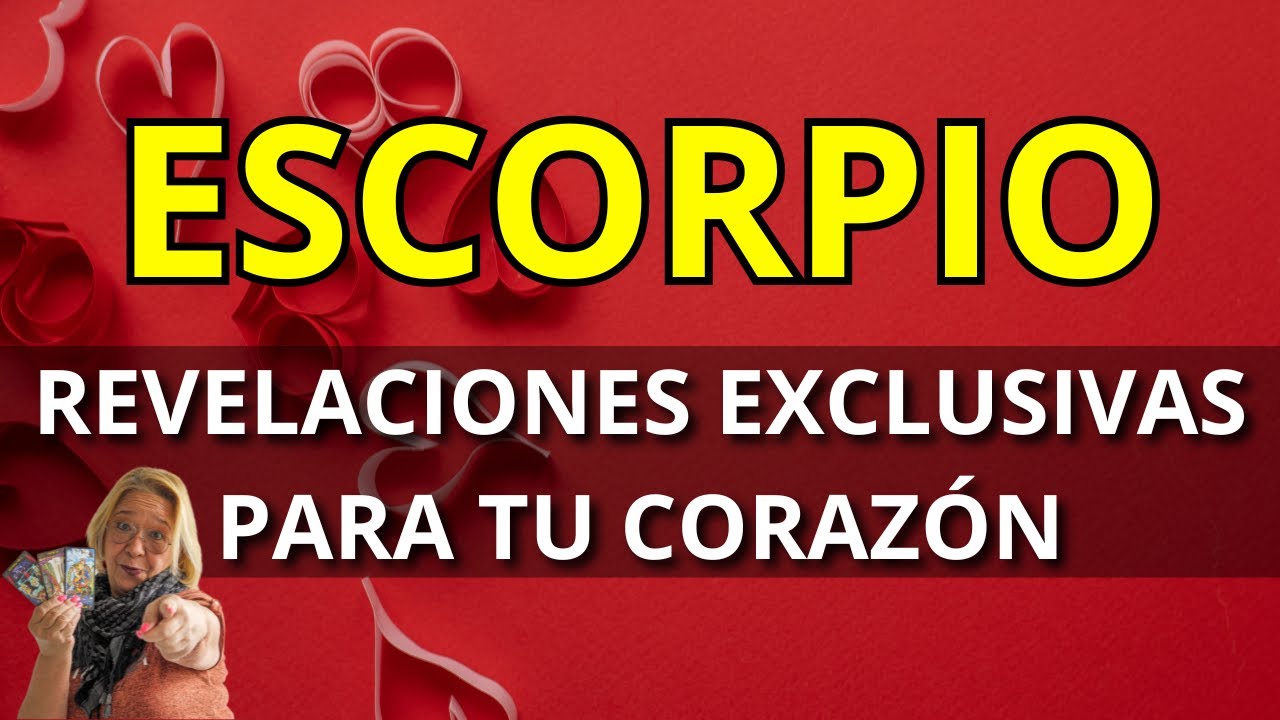 ESCORPIO AMOR! Ha pasado ya tiempo? Siente que ya todo acabó! De Pronto Con unas ganas de buscarte🤔