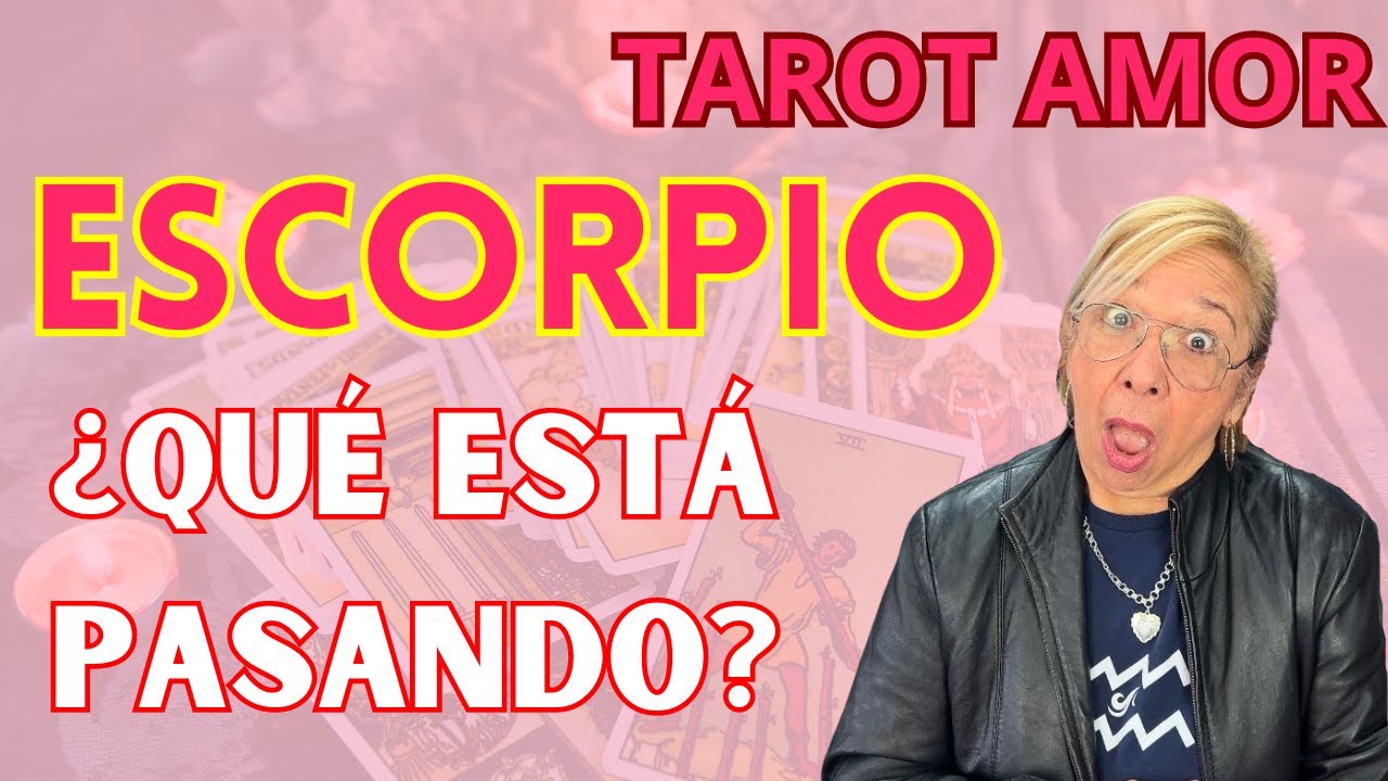 ESCORPIO AMOR! Ha pasado ya tiempo? Siente que ya todo acabó! De Pronto Con unas ganas de buscarte🤔
