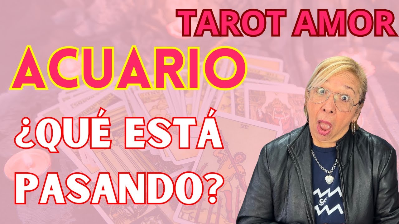 ACUARIO AMOR! Y PRONTO! QUIERE VERTE CARA A CARA! LO QUE SUCEDE SUPERA TODAS TUS EXPECTATIVAS....