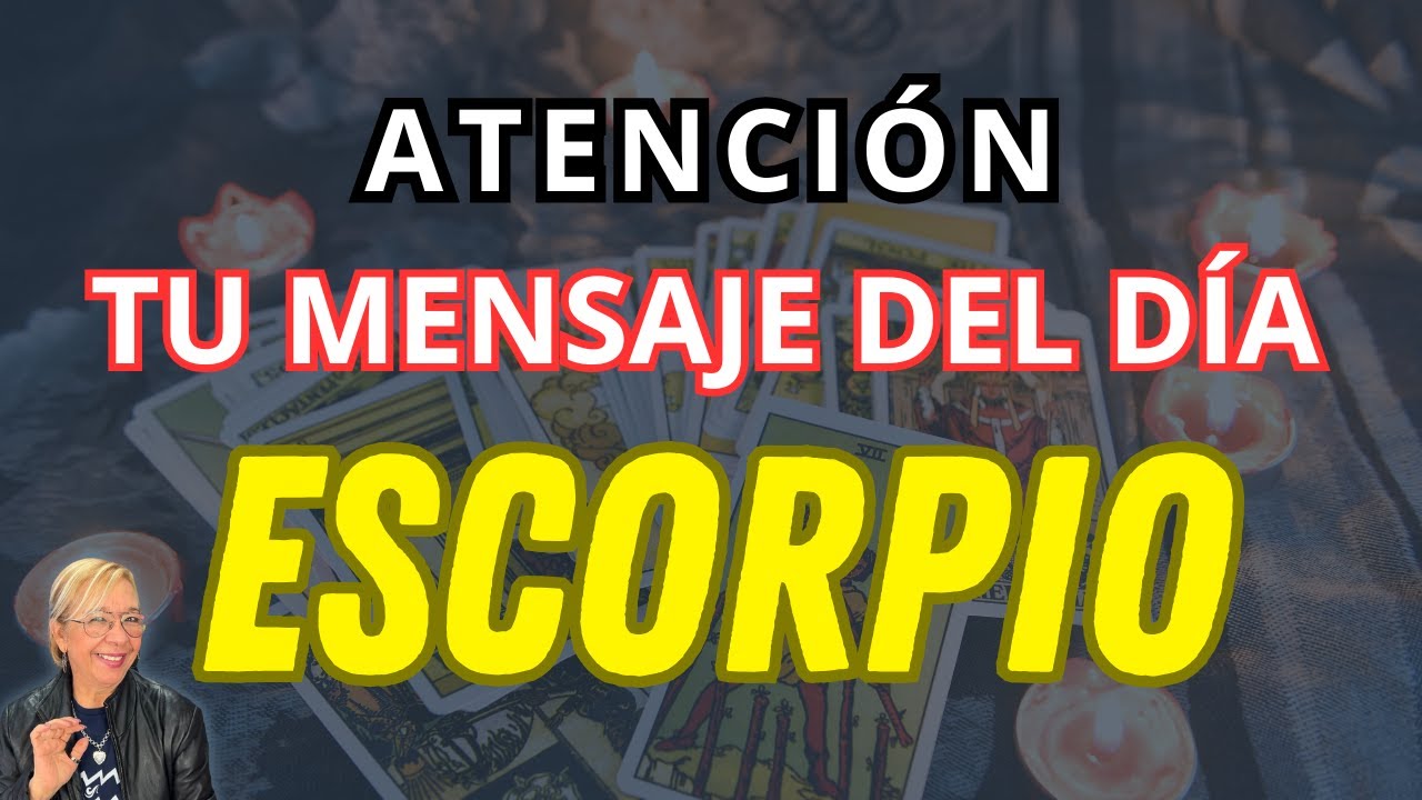 ESCORPIO AMOR! Ha pasado ya tiempo? Siente que ya todo acabó! De Pronto Con unas ganas de buscarte🤔
