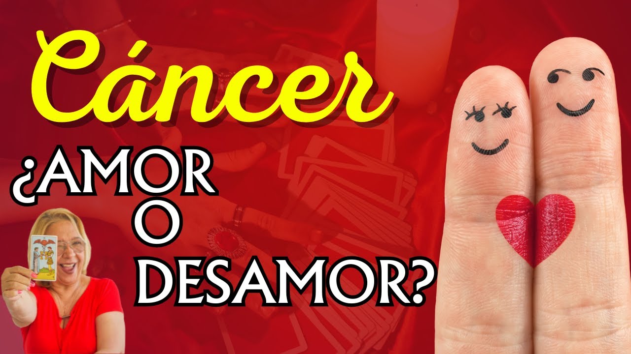 CÁNCER AMOR! Si supieras lo que oculta en su mente...!Será sorprendente! Ni te lo imaginas!