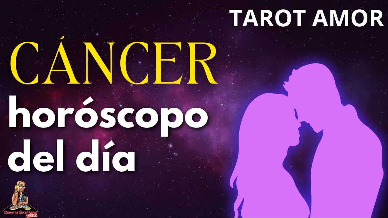 CÁNCER AMOR! Si supieras lo que oculta en su mente...!Será sorprendente! Ni te lo imaginas!
