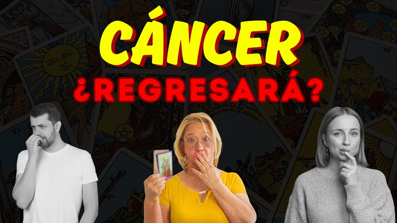 CÁNCER AMOR! Si supieras lo que oculta en su mente...!Será sorprendente! Ni te lo imaginas!