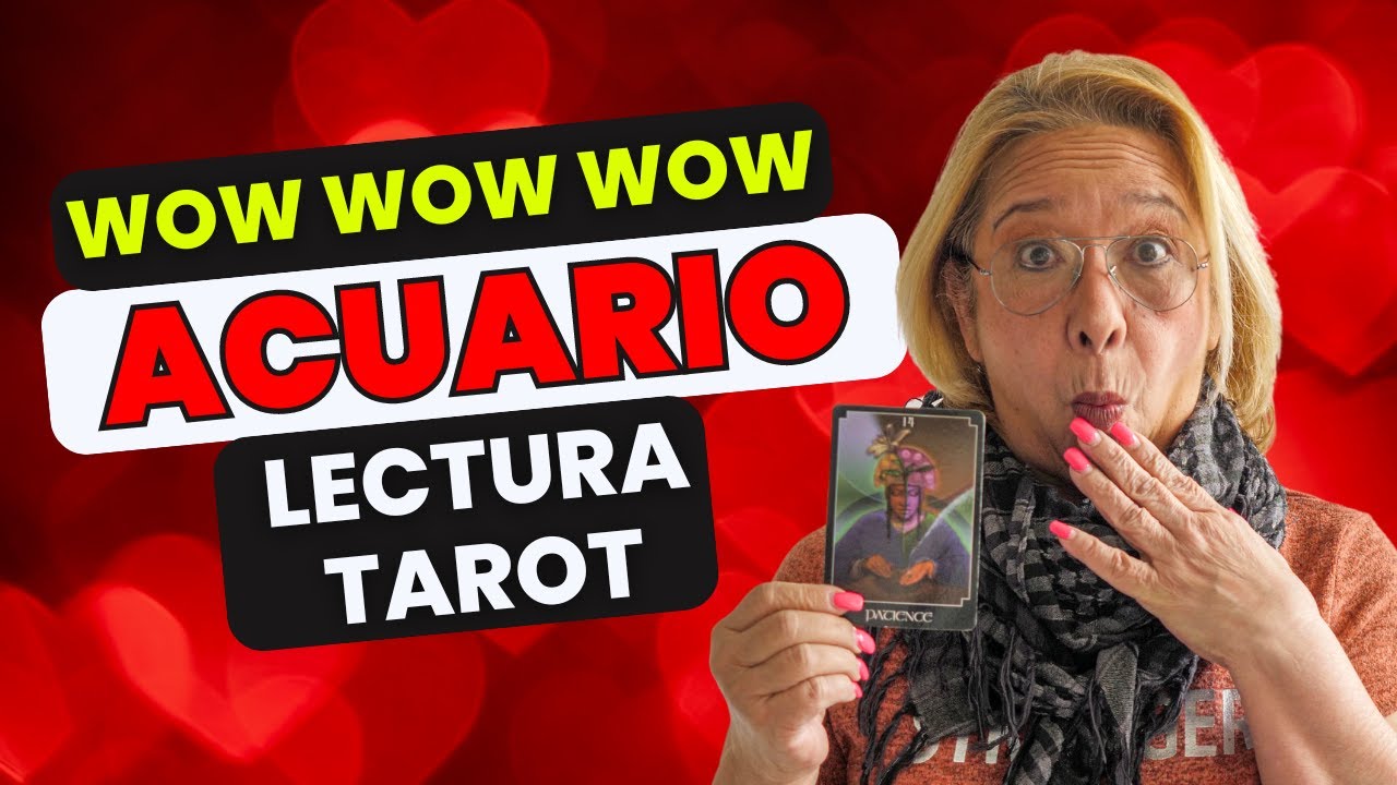 ACUARIO AMOR! Y PRONTO! QUIERE VERTE CARA A CARA! LO QUE SUCEDE SUPERA TODAS TUS EXPECTATIVAS....