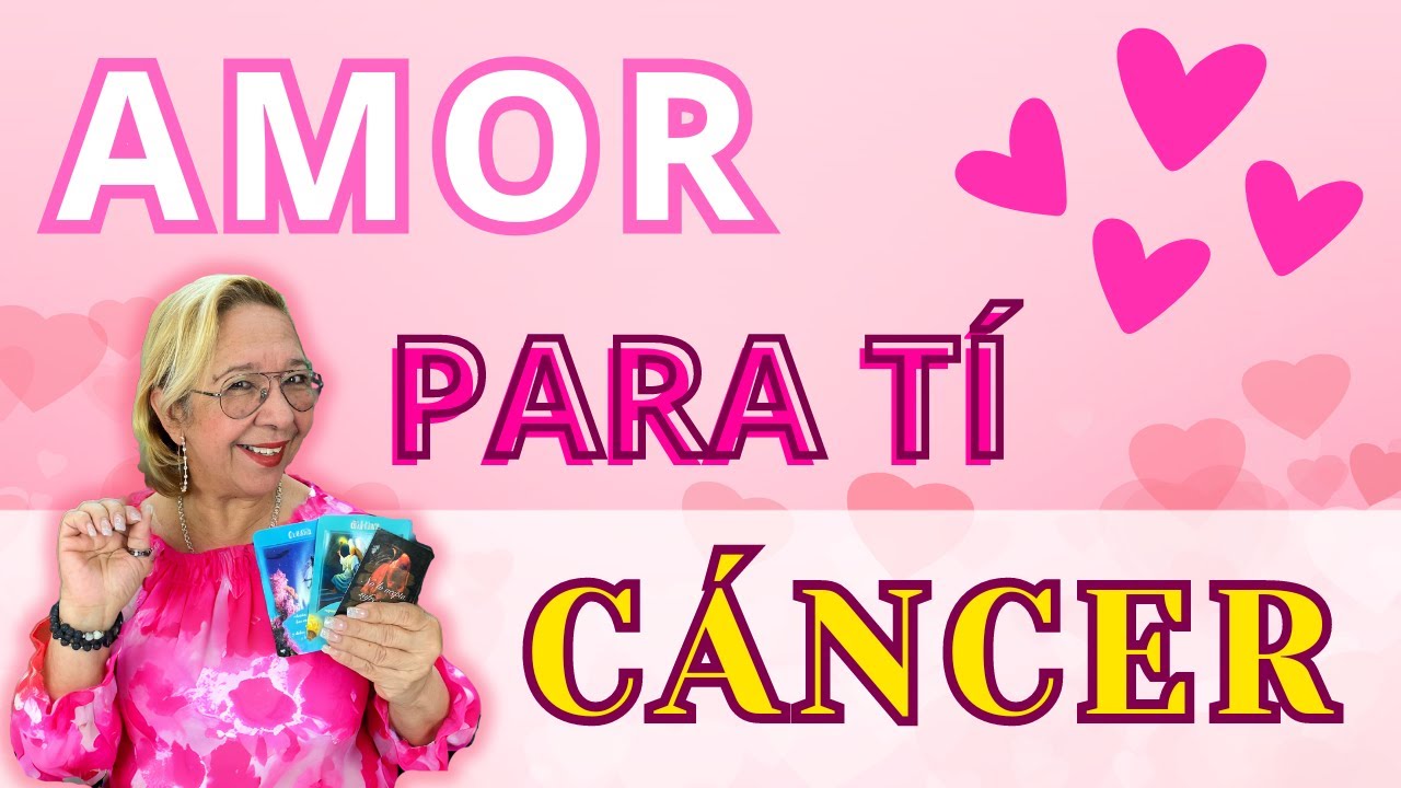 CÁNCER AMOR! Si supieras lo que oculta en su mente...!Será sorprendente! Ni te lo imaginas!