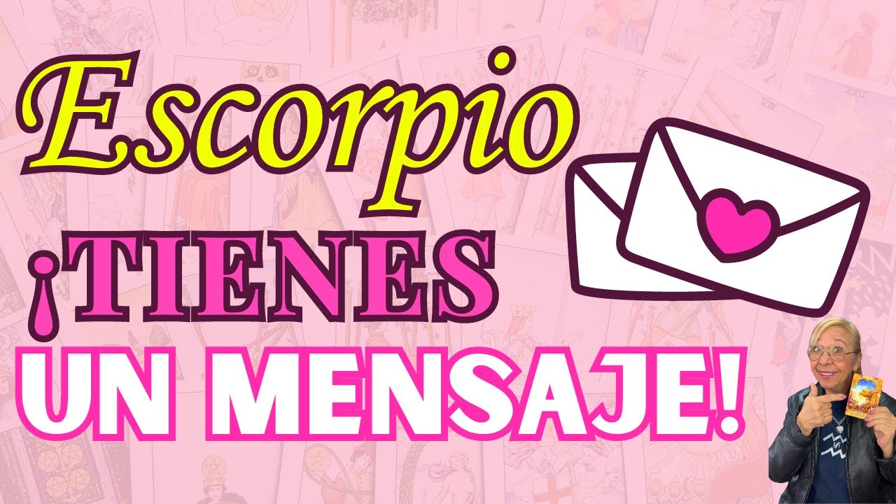 ESCORPIO AMOR! Ha pasado ya tiempo? Siente que ya todo acabó! De Pronto Con unas ganas de buscarte🤔