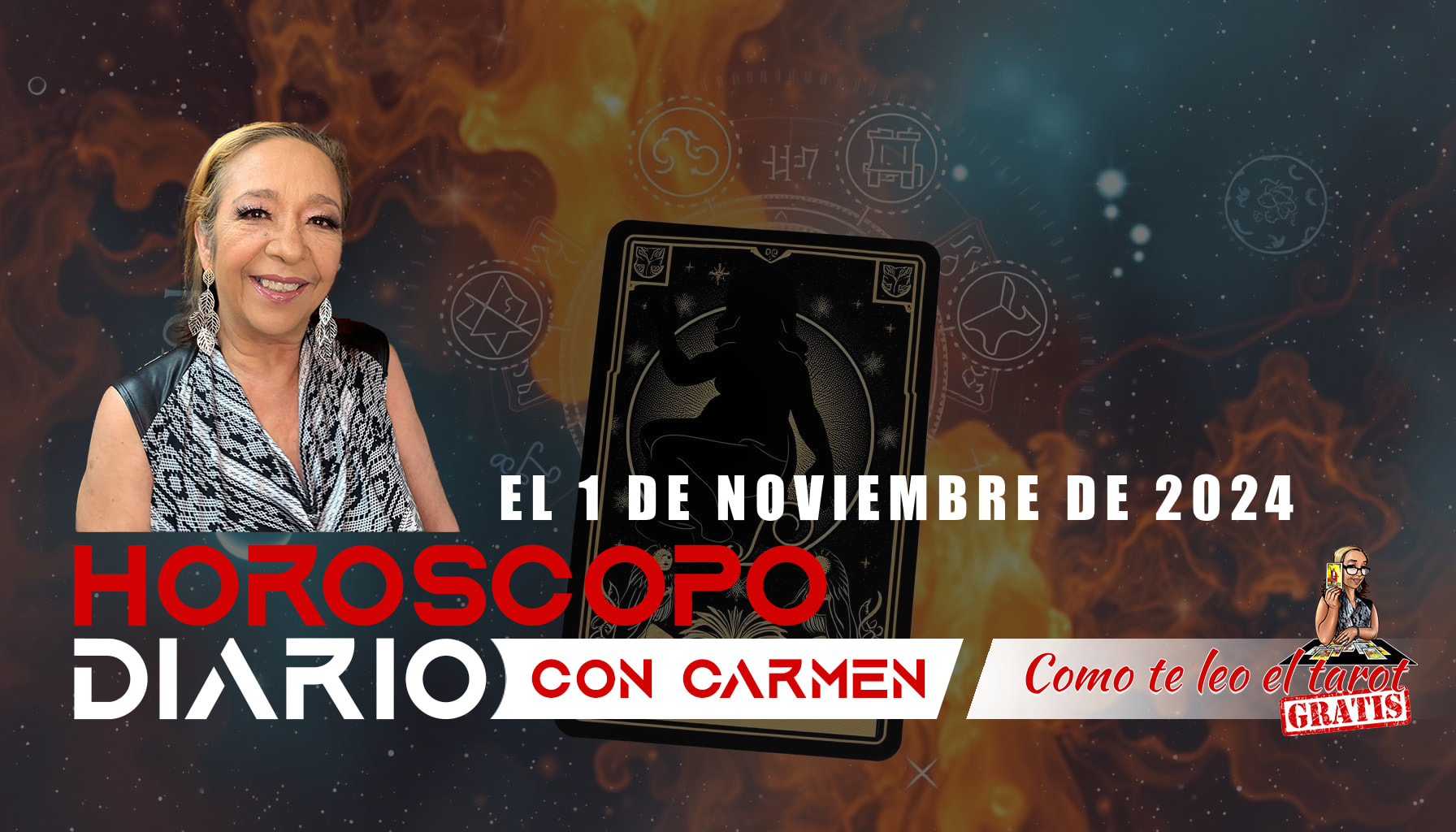 Horoscopo Zodiaco Para El 1 de noviembre de 2024 Por Carmen