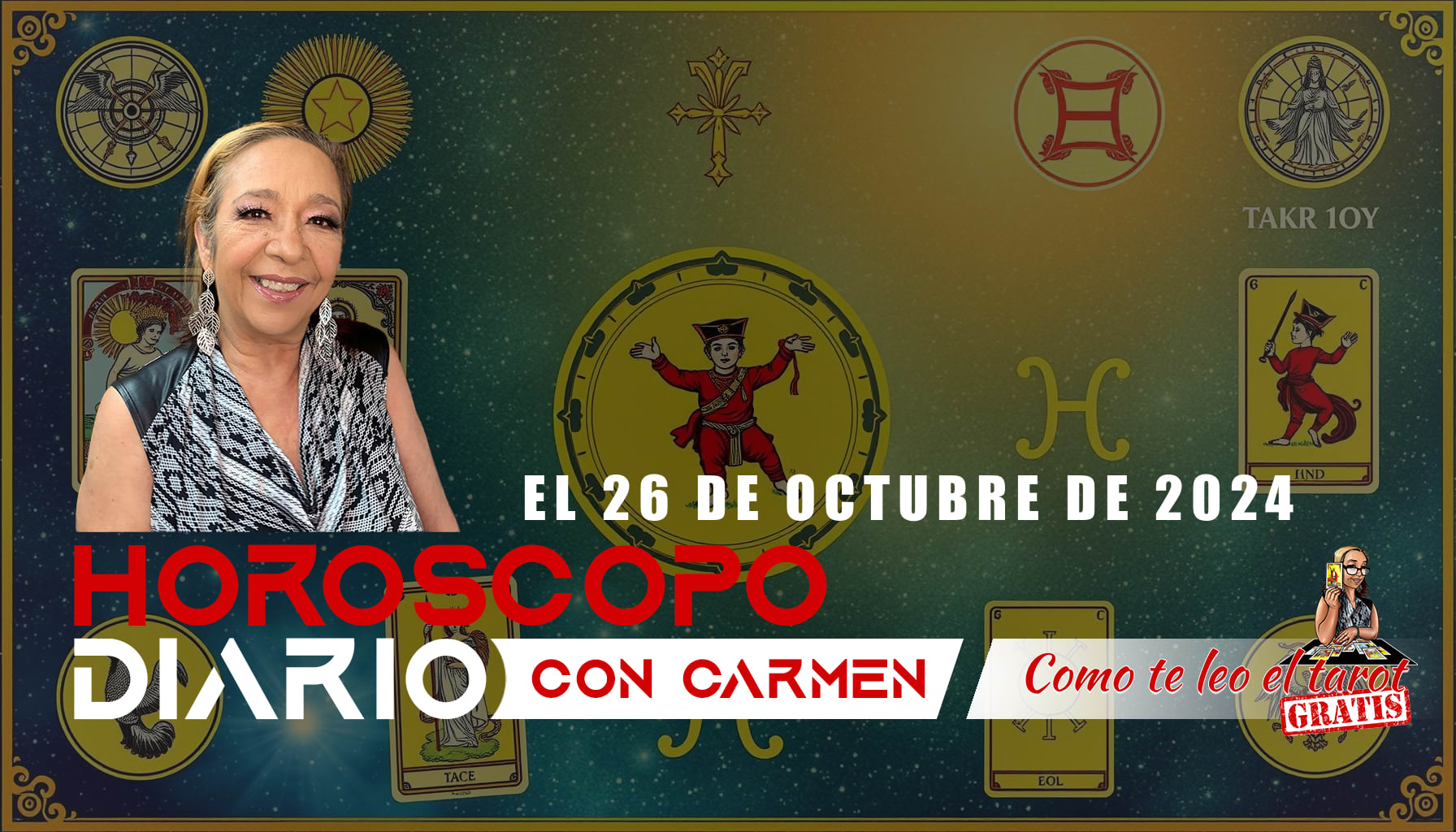 Horoscopo Zodiaco Para El 26 de octubre de 2024 Por Carmen