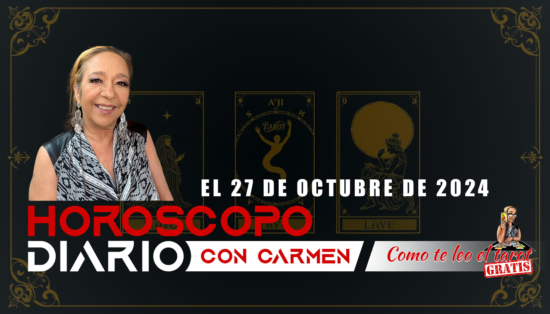 Horoscopo Zodiaco Para El 27 de octubre de 2024 Por Carmen