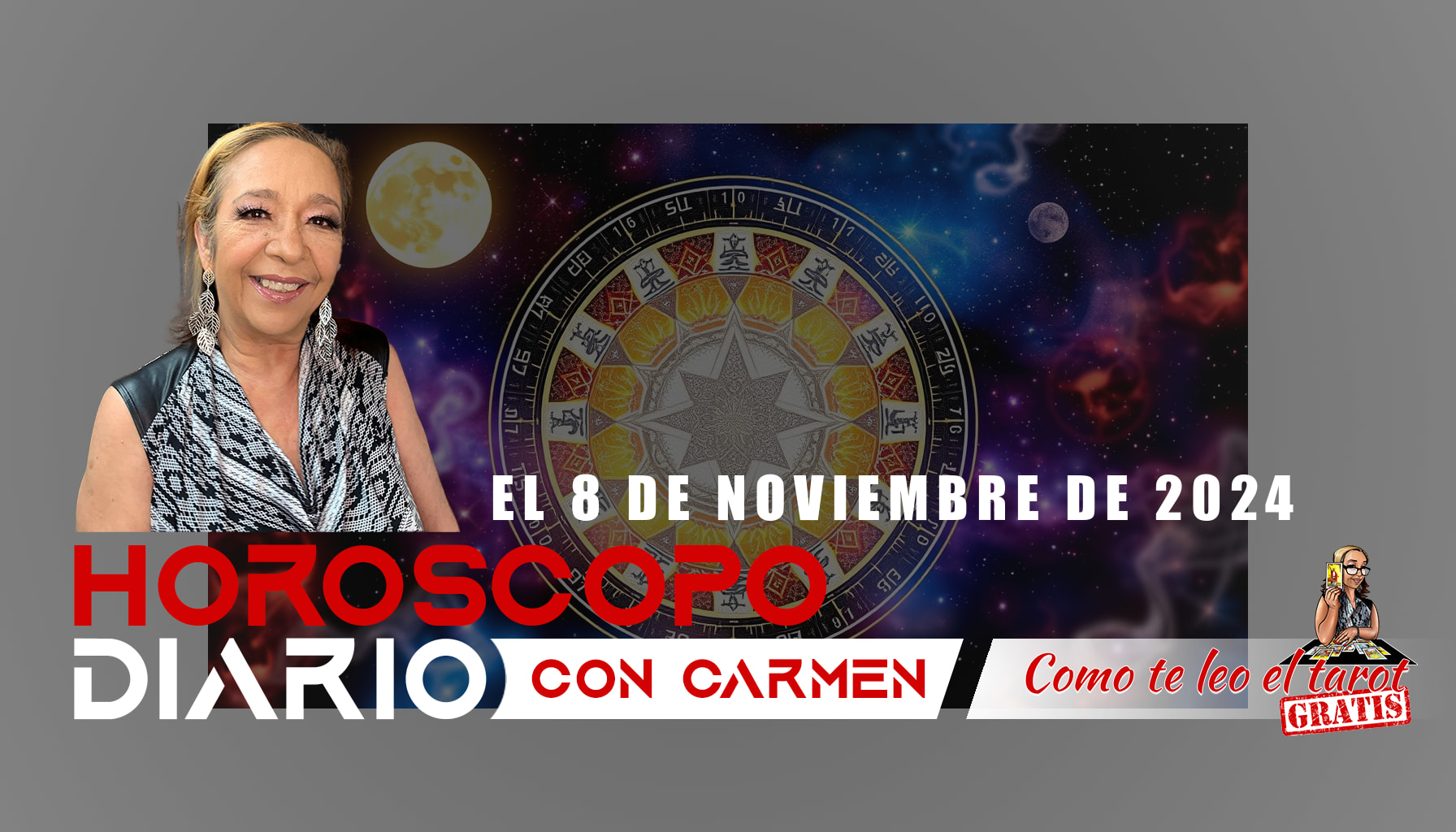 Horoscopo Zodiaco Para El 8 de noviembre de 2024 Por Carmen
