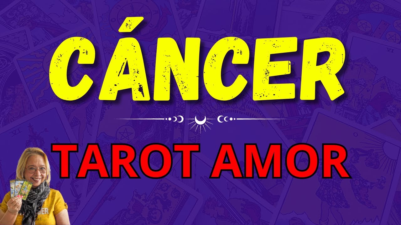 CÁNCER AMOR! Si supieras lo que oculta en su mente...!Será sorprendente! Ni te lo imaginas!