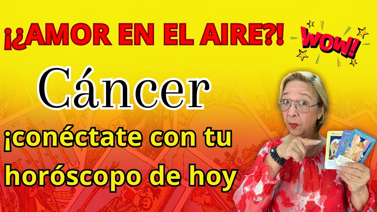 CÁNCER AMOR! Si supieras lo que oculta en su mente...!Será sorprendente! Ni te lo imaginas!