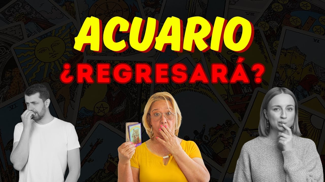 ACUARIO AMOR! Y PRONTO! QUIERE VERTE CARA A CARA! LO QUE SUCEDE SUPERA TODAS TUS EXPECTATIVAS....