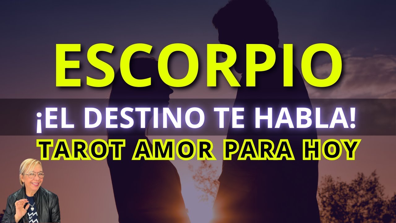 ESCORPIO AMOR! Ha pasado ya tiempo? Siente que ya todo acabó! De Pronto Con unas ganas de buscarte🤔