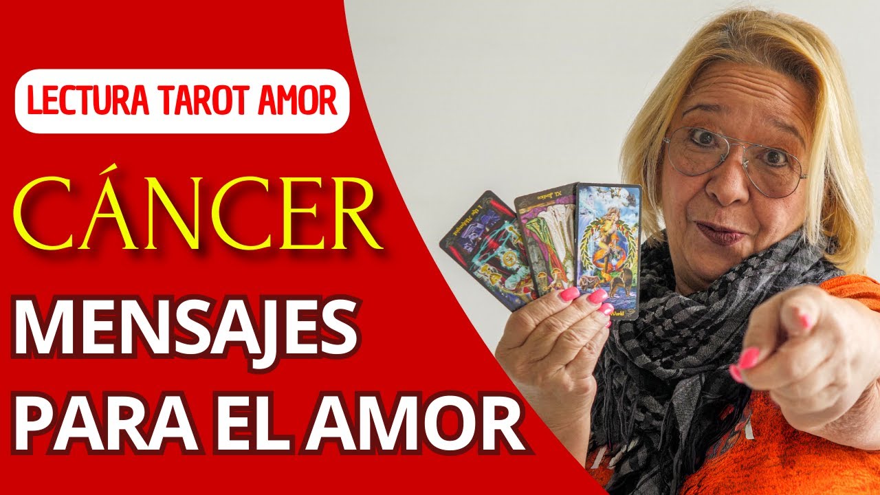 CÁNCER AMOR! Si supieras lo que oculta en su mente...!Será sorprendente! Ni te lo imaginas!