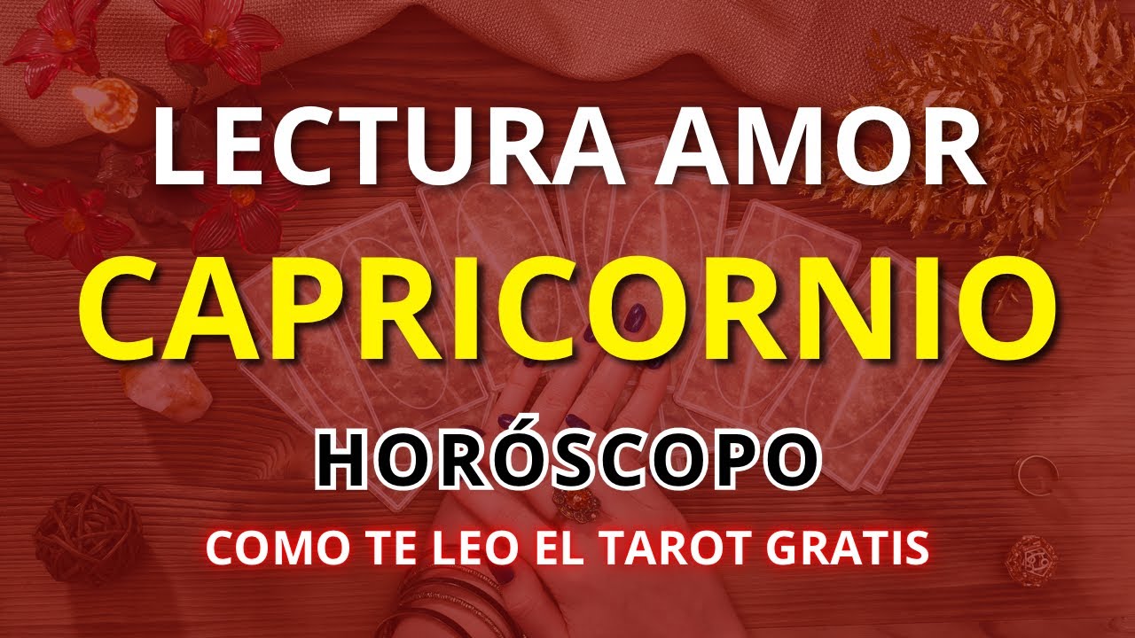 CAPRICORNIO AMOR! Confirmado! Todo se le Revierte Ahora! Siente que ahora si que te Perdió!..