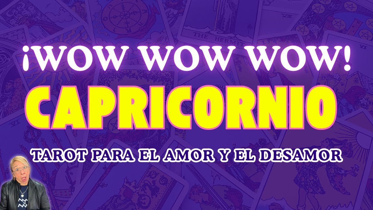 CAPRICORNIO AMOR! Confirmado! Todo se le Revierte Ahora! Siente que ahora si que te Perdió!..
