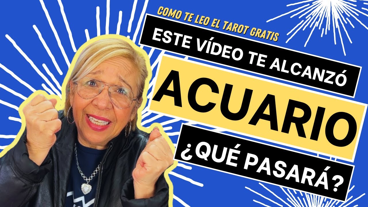 ACUARIO AMOR! Y PRONTO! QUIERE VERTE CARA A CARA! LO QUE SUCEDE SUPERA TODAS TUS EXPECTATIVAS....