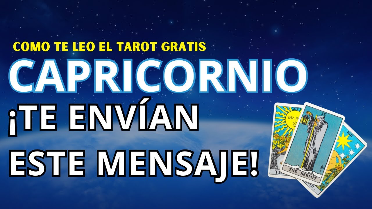 CAPRICORNIO AMOR! Confirmado! Todo se le Revierte Ahora! Siente que ahora si que te Perdió!..
