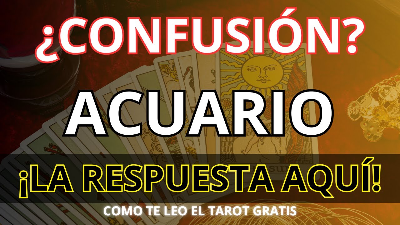 ACUARIO AMOR! Y PRONTO! QUIERE VERTE CARA A CARA! LO QUE SUCEDE SUPERA TODAS TUS EXPECTATIVAS....