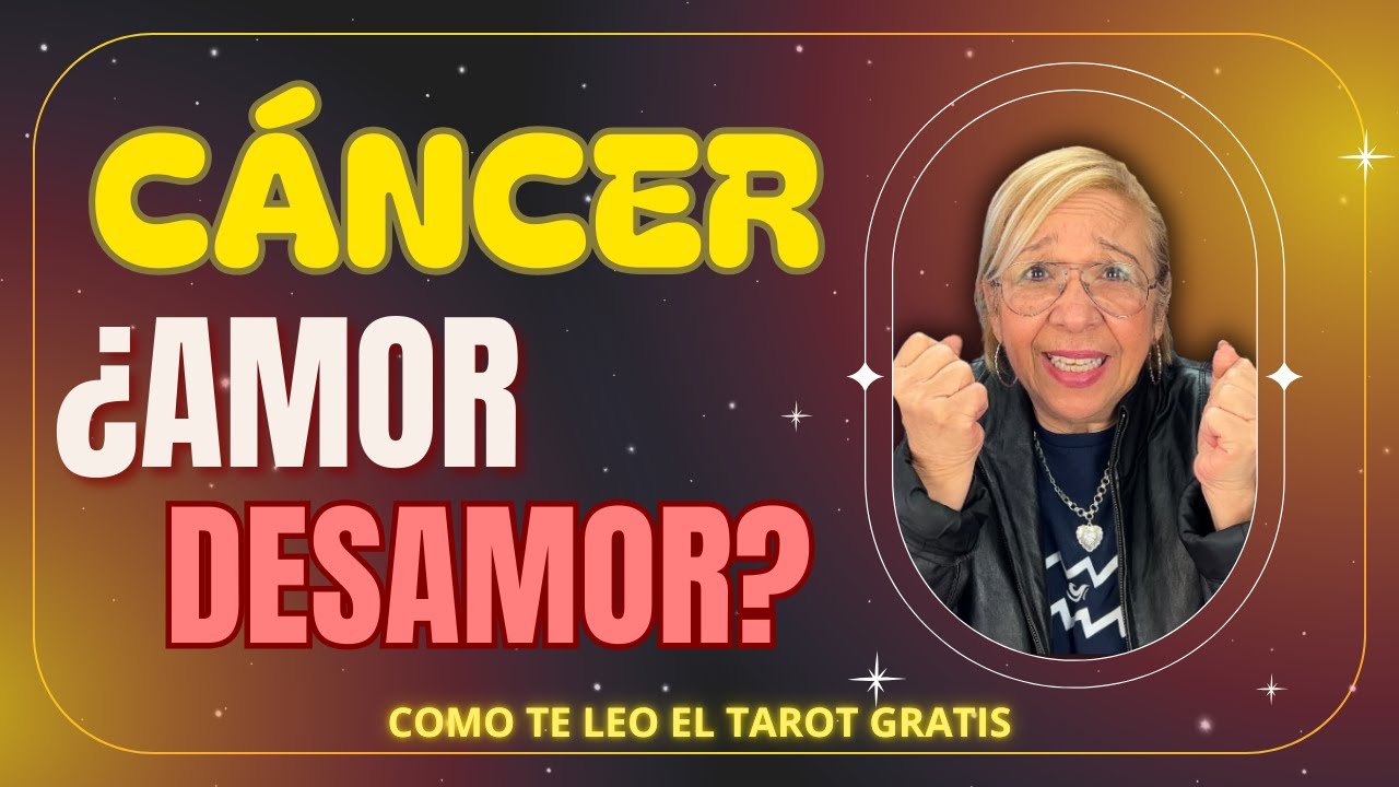 CÁNCER AMOR! Si supieras lo que oculta en su mente...!Será sorprendente! Ni te lo imaginas!
