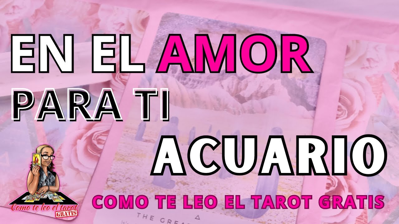 ACUARIO AMOR! Y PRONTO! QUIERE VERTE CARA A CARA! LO QUE SUCEDE SUPERA TODAS TUS EXPECTATIVAS....