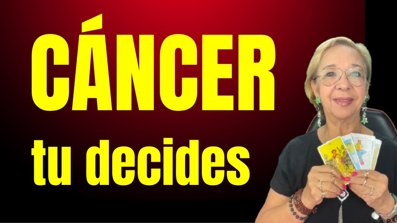 CÁNCER AMOR! Si supieras lo que oculta en su mente...!Será sorprendente! Ni te lo imaginas!