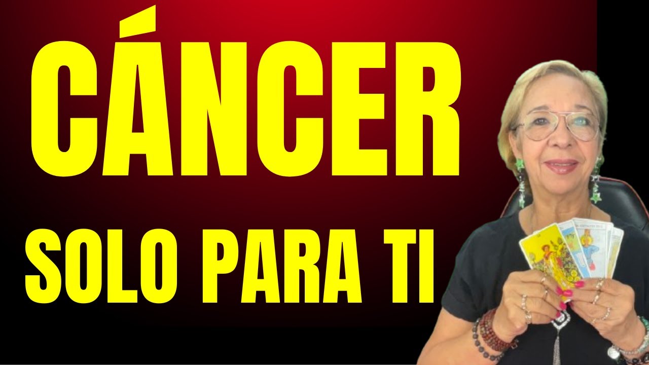 CÁNCER AMOR! Si supieras lo que oculta en su mente...!Será sorprendente! Ni te lo imaginas!