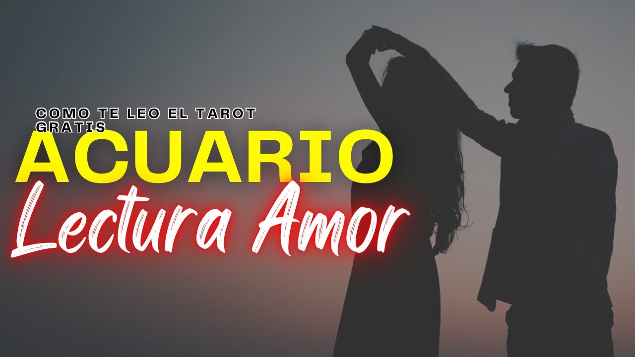 ACUARIO AMOR! Y PRONTO! QUIERE VERTE CARA A CARA! LO QUE SUCEDE SUPERA TODAS TUS EXPECTATIVAS....