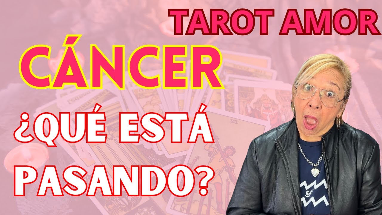 CÁNCER AMOR! Si supieras lo que oculta en su mente...!Será sorprendente! Ni te lo imaginas!