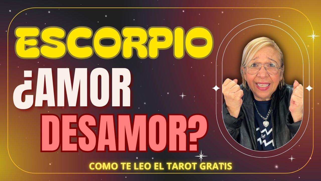 ESCORPIO AMOR! Ha pasado ya tiempo? Siente que ya todo acabó! De Pronto Con unas ganas de buscarte🤔