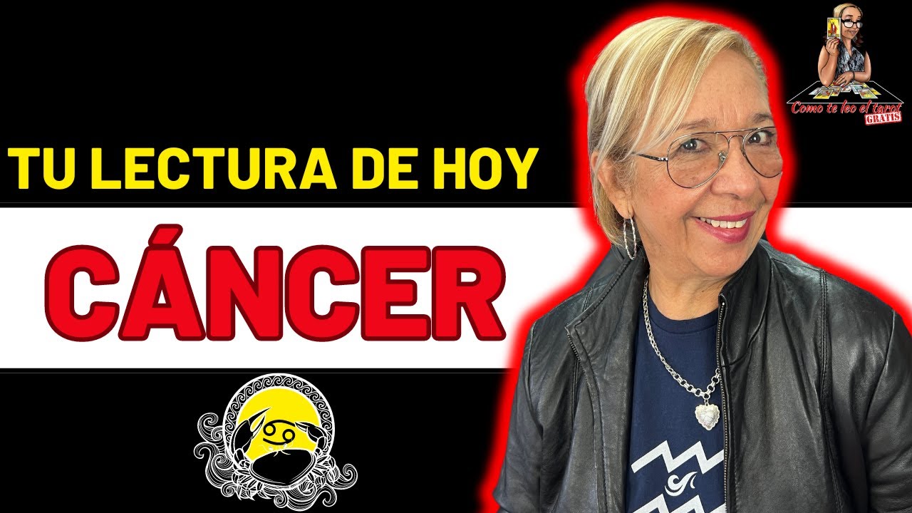 CÁNCER AMOR! Si supieras lo que oculta en su mente...!Será sorprendente! Ni te lo imaginas!