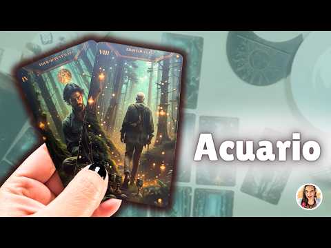 ACUARIO 💚 LO QUE ESTA PERSONA ESCONDE TERMINA SALIENDO A LA LUZ | TAROT ACUARIO HOY