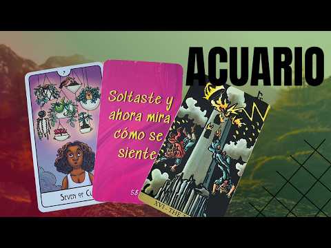 ACUARIO! QUIERE VENIR, DEPUES DE TANTO TIEMPO📅⌛️🚘VIENEN COSAS MUY BUENAS PARA TI🎉SORPRESA🎁🎁