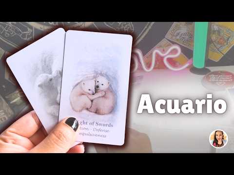 ACUARIO 💙 ¡SE VE UNA RECONCILIACIÓN SIN DUDA! ¡ANTES TENDRÁN UNA CONVERSACIÓN! | TAROT ACUARIO