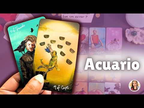 ACUARIO 🤍 TE PIENSA, TE SIENTE, TE LLAMA EN SILENCIO… Y EL DESTINO VUELVE A UNIRLOS | TAROT ACUARIO
