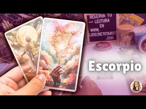 ESCORPIO 🩷 TE ROMPIÓ POR DENTRO… Y AHORA QUIERE QUE LO CUIDES | TAROT ESCORPIO HOY