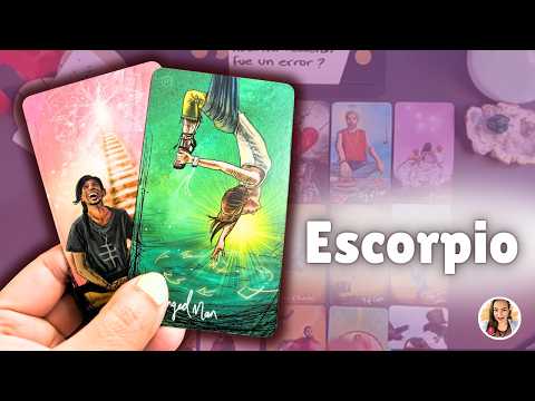 ESCORPIO 🤍 WOW!! EL DESTINO LOS VUELVE A UNIR… AUNQUE ESTA VEZ NADA SERÁ IGUAL | TAROT ESCORPIO HOY