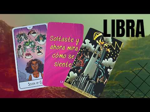 LIBRA! NO TE CONFORMES, DEJA, SUELTA! VERAS COMO TODO FLUYE! SE ATA A LOS RECUERDOS! ALGO LE FALTA!!