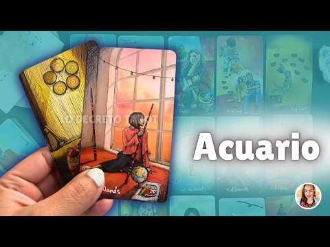 ACUARIO 💛 JURA QUE YA TE OLVIDÓ… PERO TE PIENSA, TE SUEÑA Y TODAVÍA TE DESEA | TAROT HOY