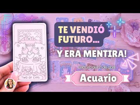 😳 ACUARIO ♥️ te prometió TODO… pero solo estaba jugando contigo!