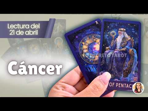 CÁNCER 💜 Algo grande viene… pero antes debes ver esto 👀  TAROT CÁNCER HOY – 21 ABRIL 2026