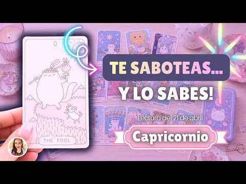 😳 CAPRICORNIO ♥️ no es el destino… eres tú quien lo está frenando TODO!