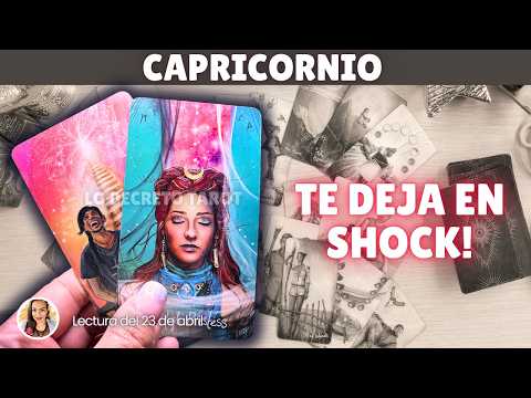 👀CAPRICORNIO ❤️ no ESPERABAS esto… pero AQUÍ está la verdad!